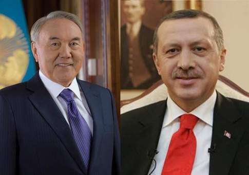 Назарбаев обсудил с Эрдоганом итоги 5-го раунда межсирийских переговоров в Астане